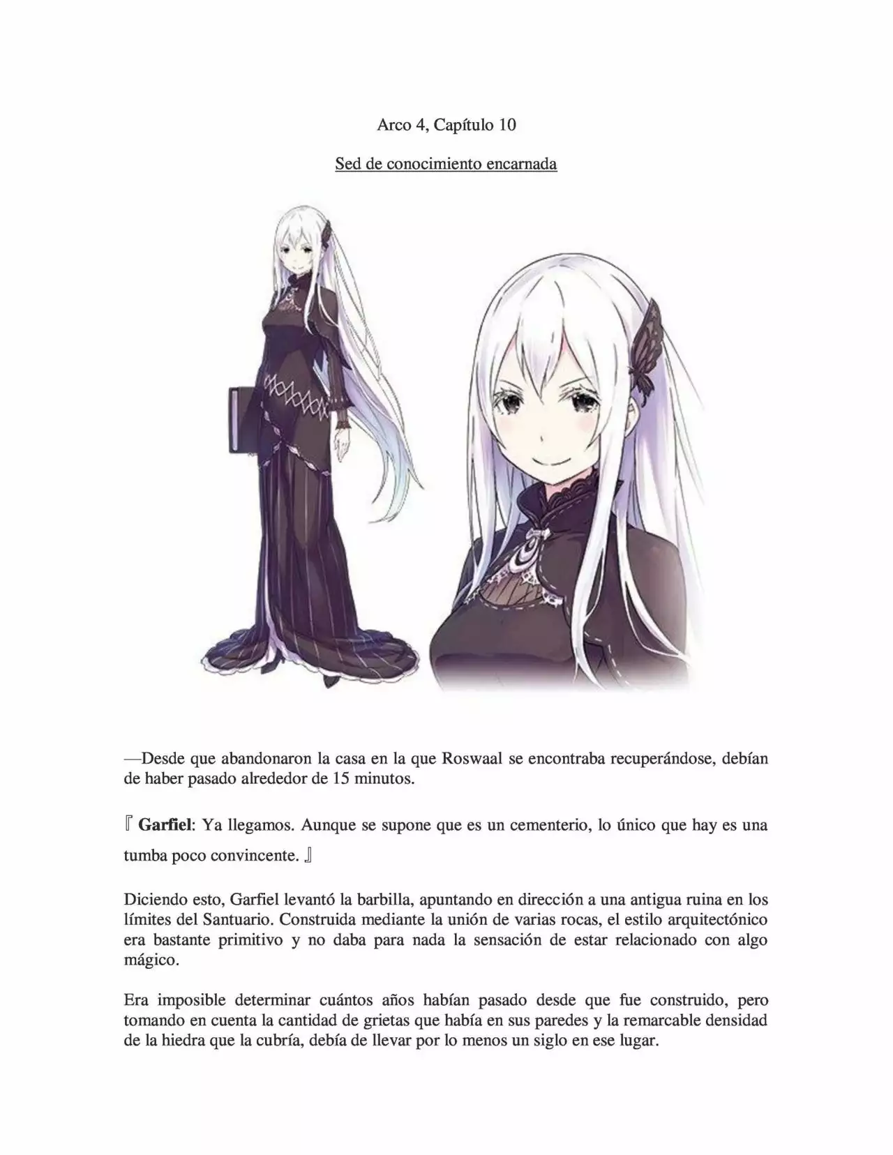 Página 1 del Manga