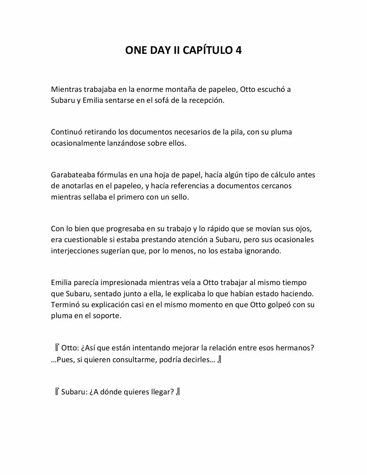 Página 1 del Manga