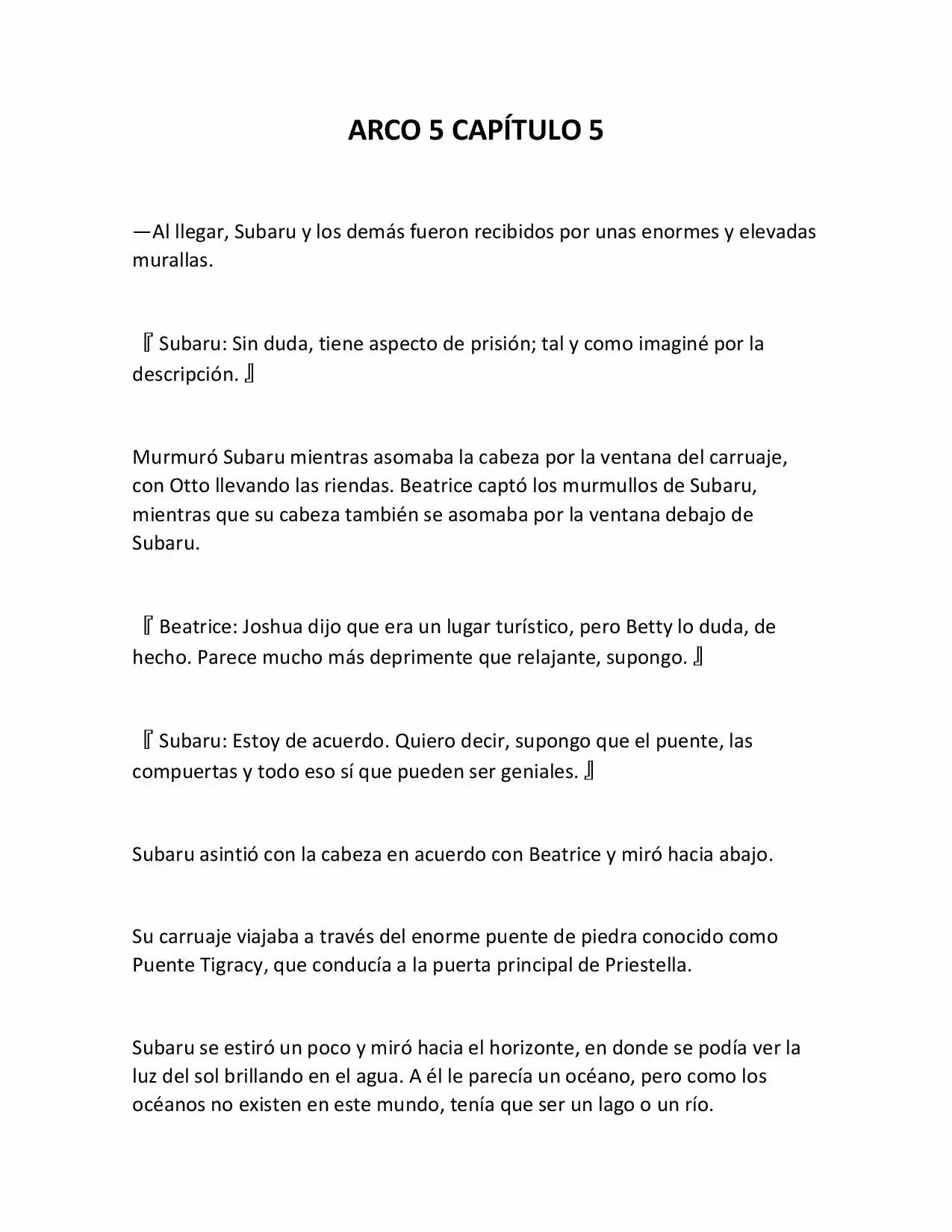 Página 1 del Manga