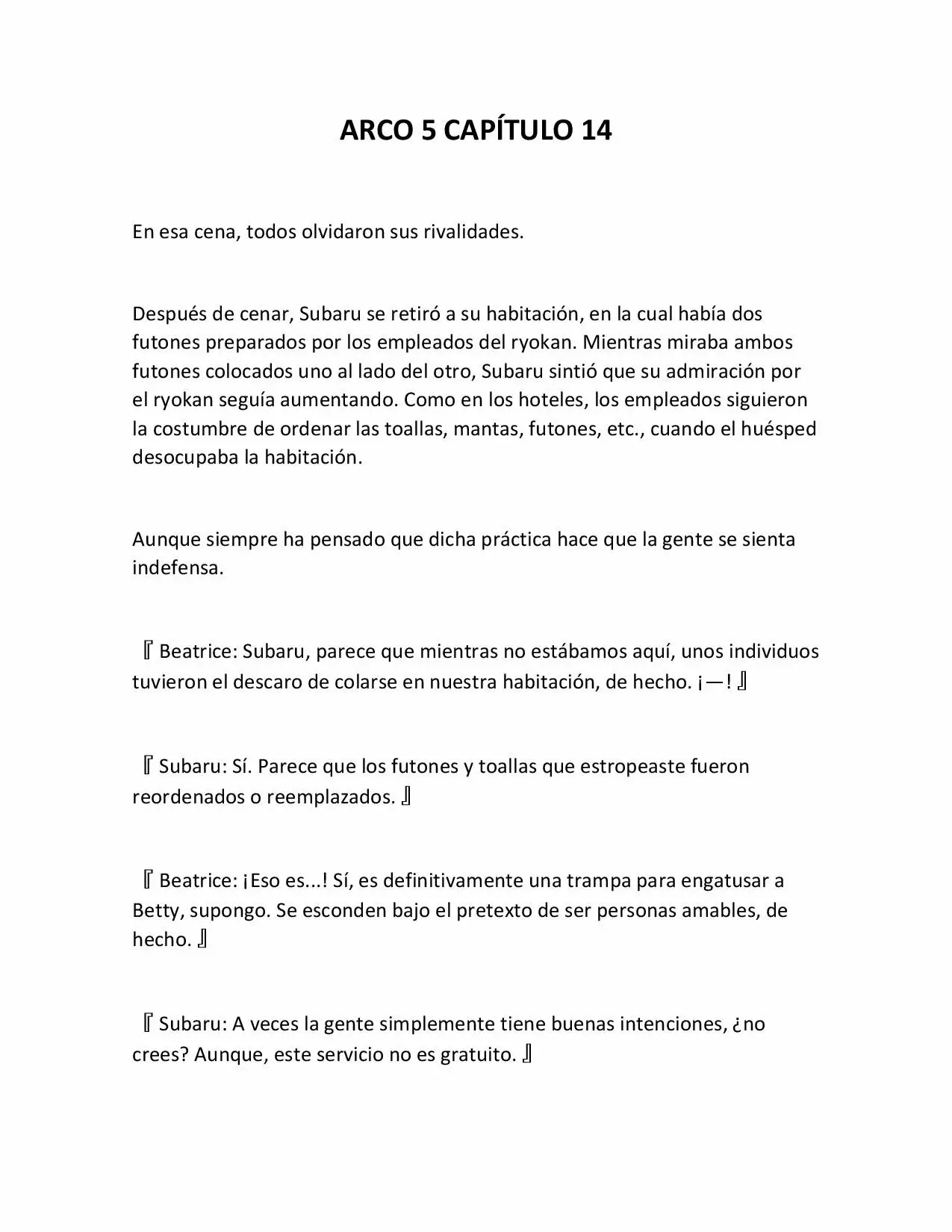 Página 1 del Manga