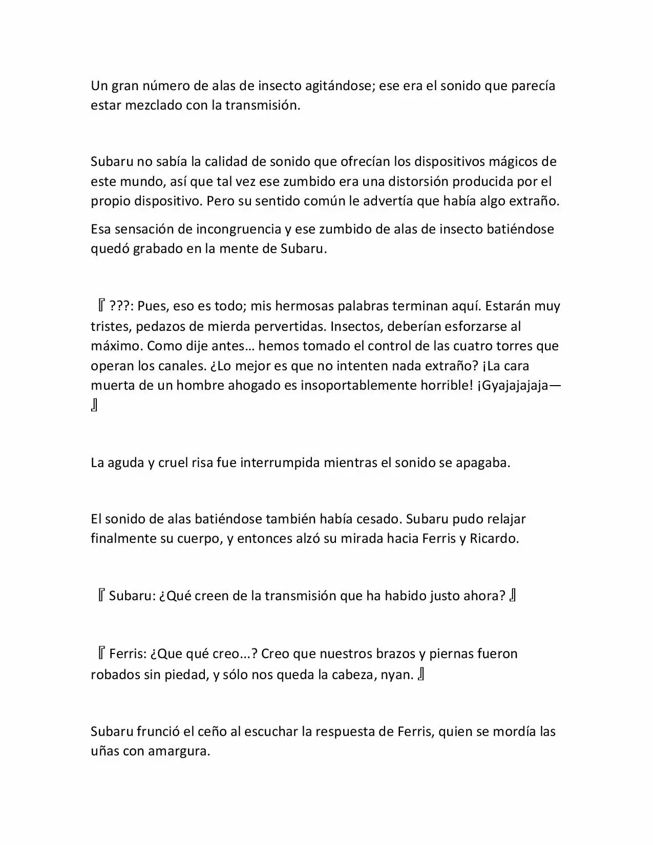 Página 20 del Manga
