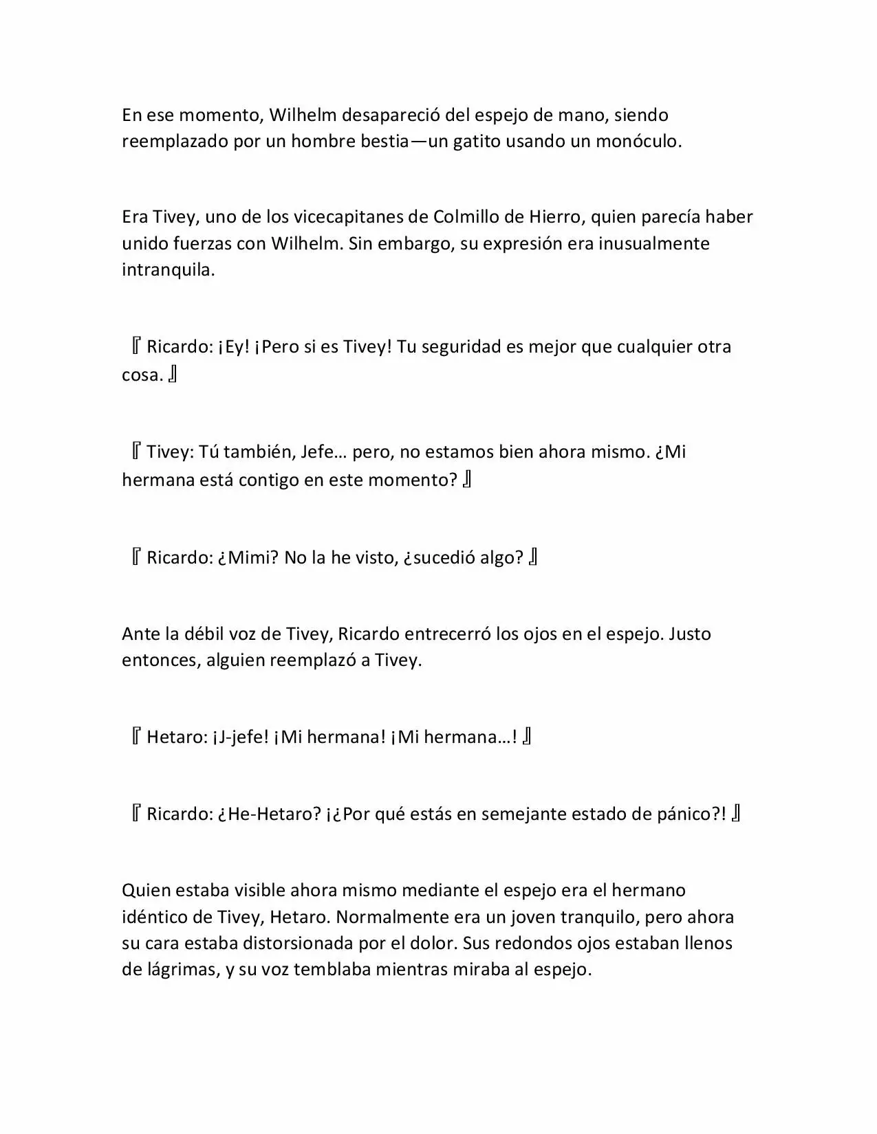 Página 22 del Manga