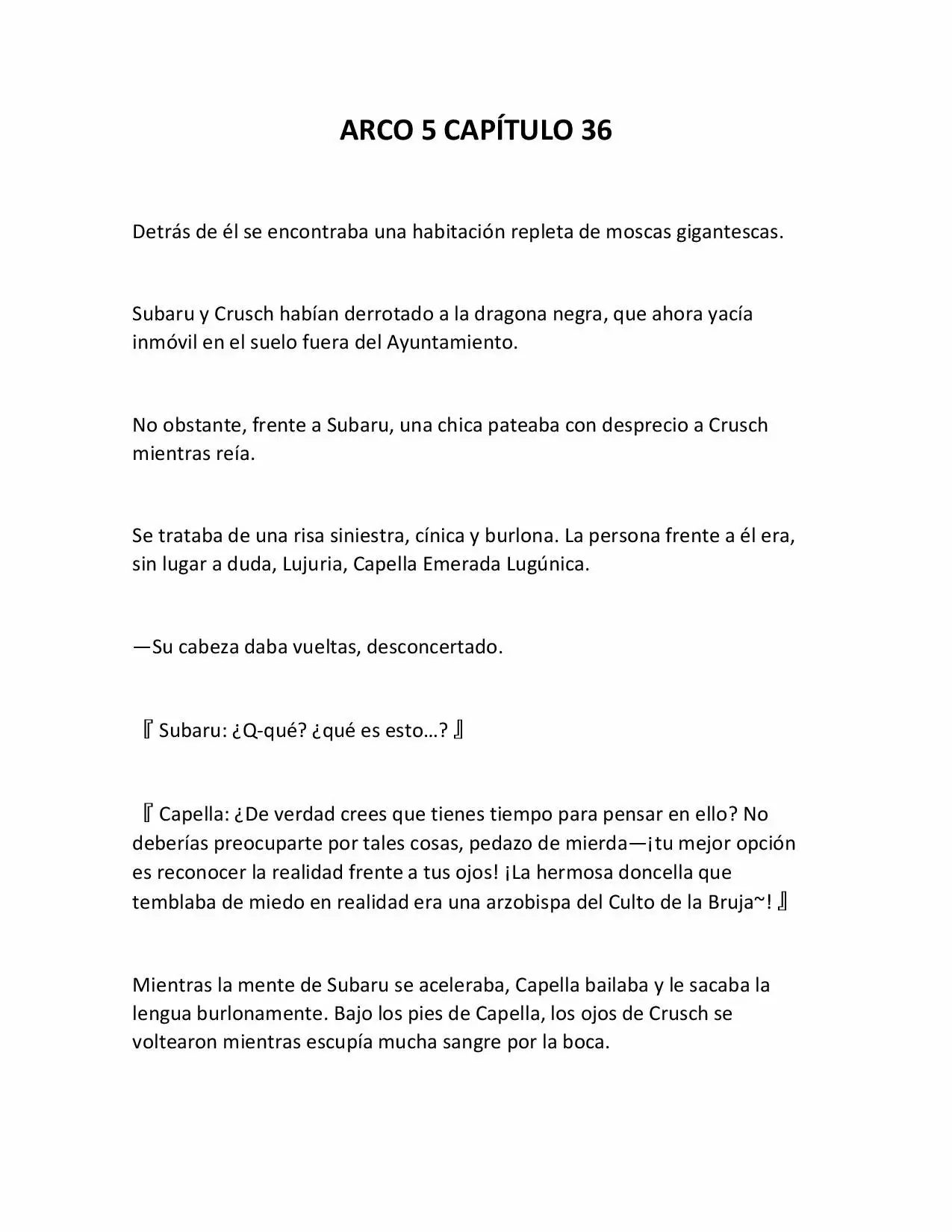 Página 1 del Manga