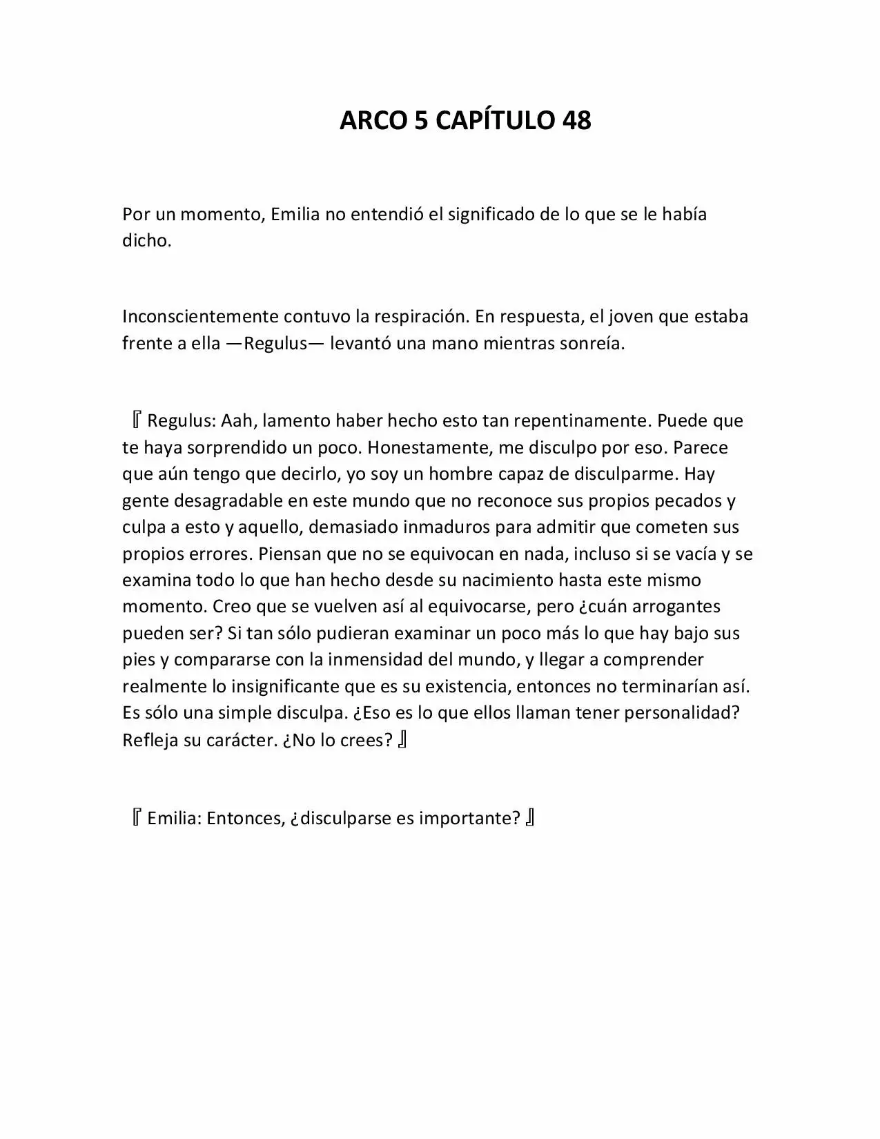 Página 1 del Manga