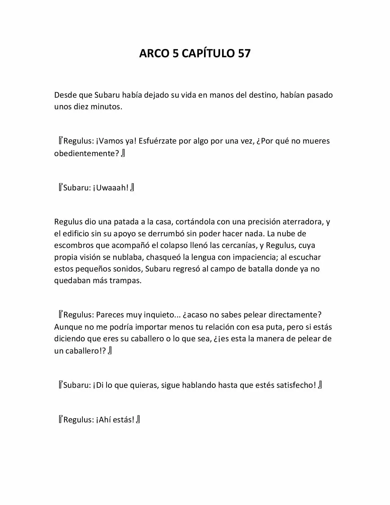 Página 1 del Manga