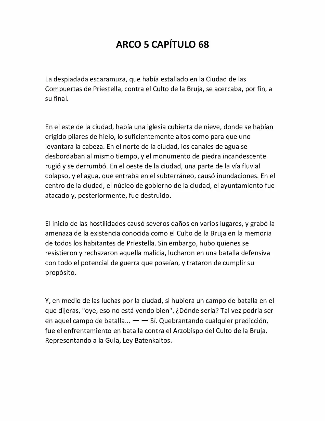 Página 1 del Manga