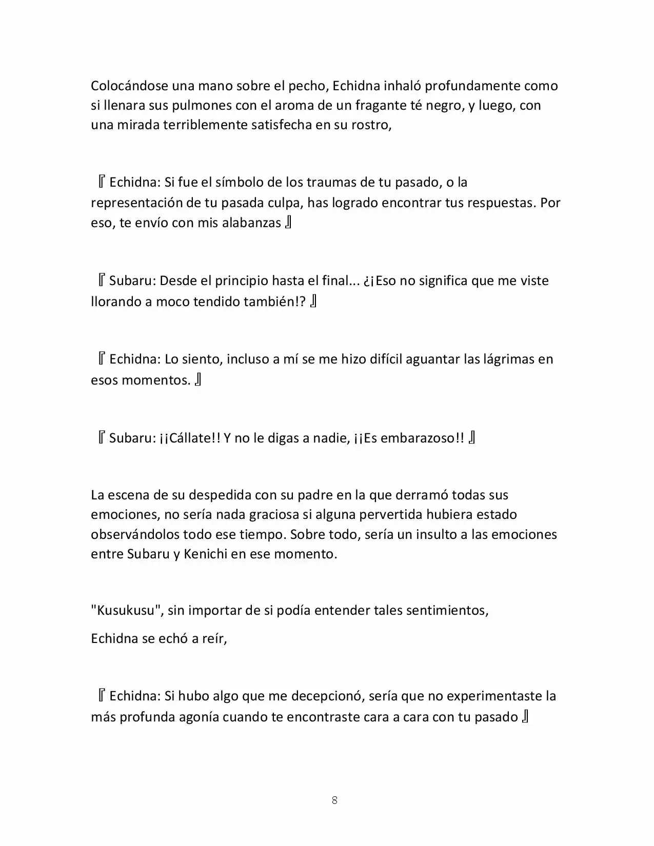 Página 8 del Manga