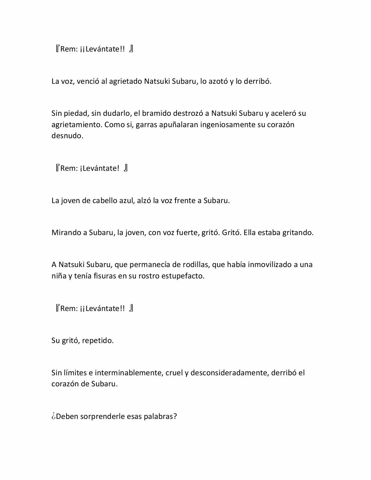 Página 20 del Manga