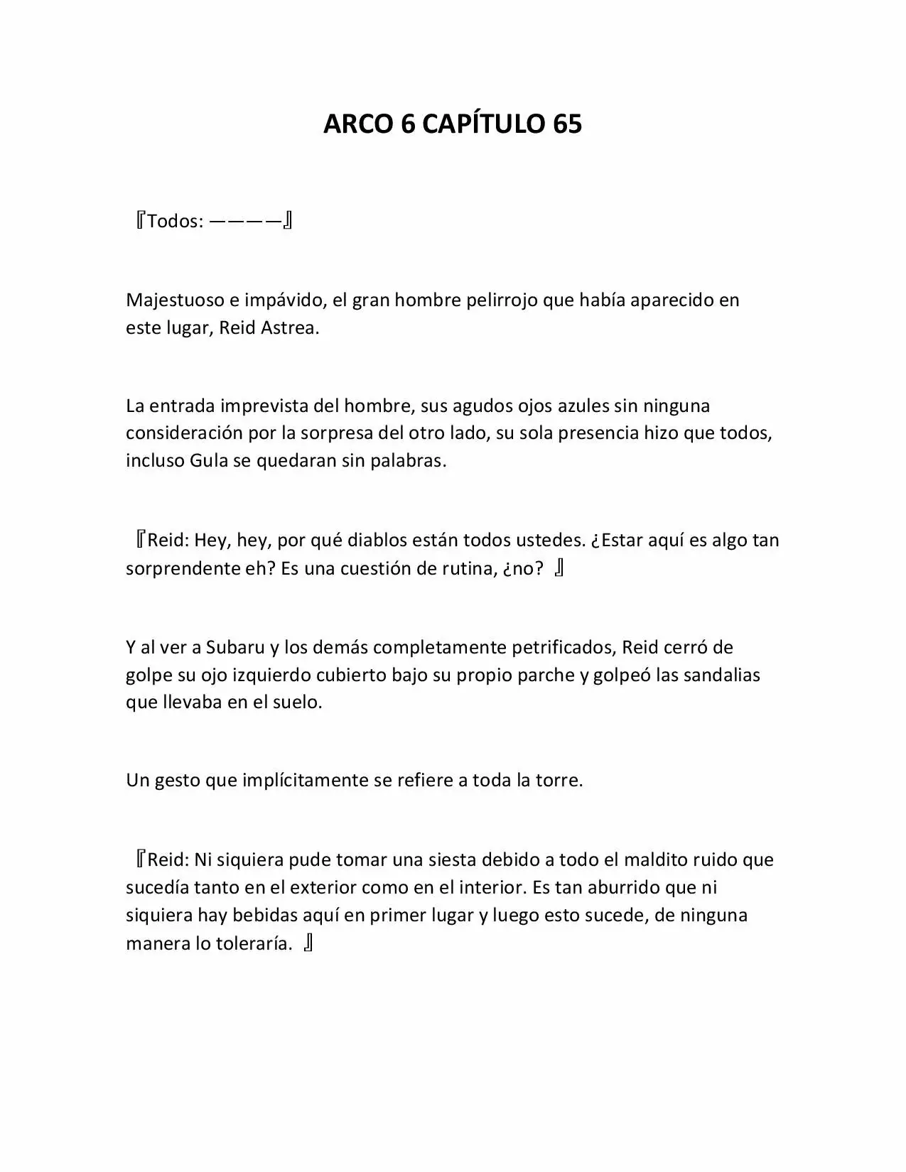 Página 1 del Manga