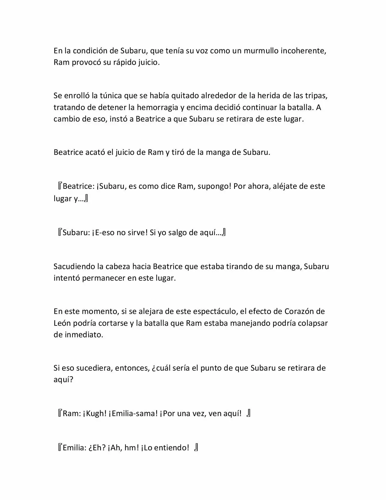Página 22 del Manga