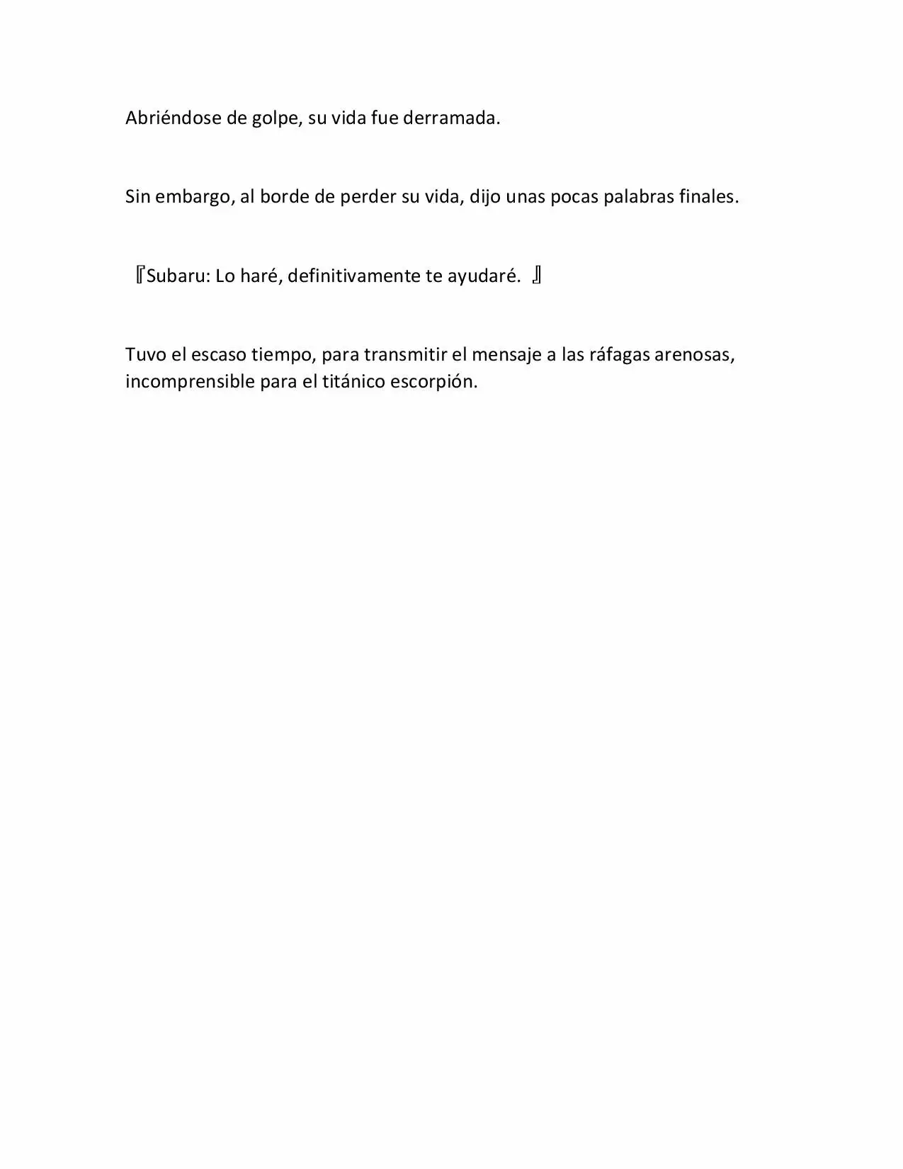 Página 33 del Manga