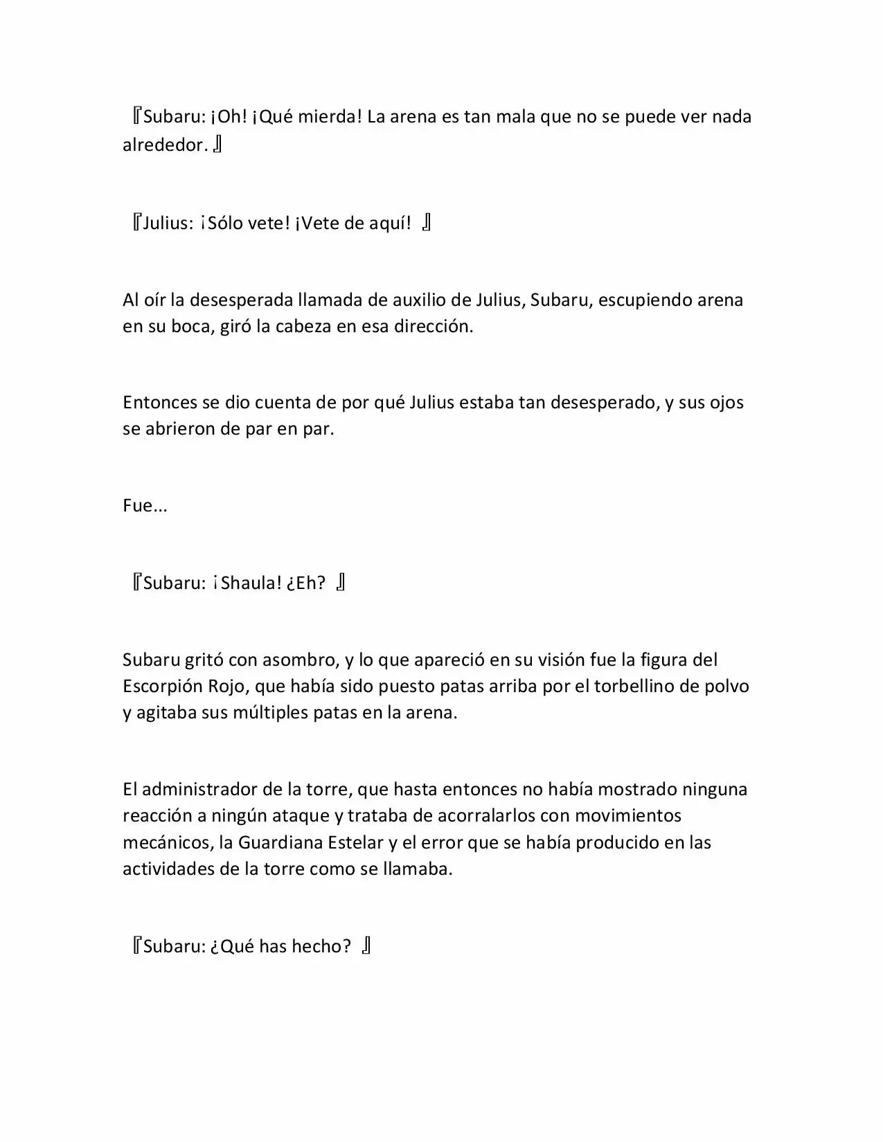 Página 31 del Manga