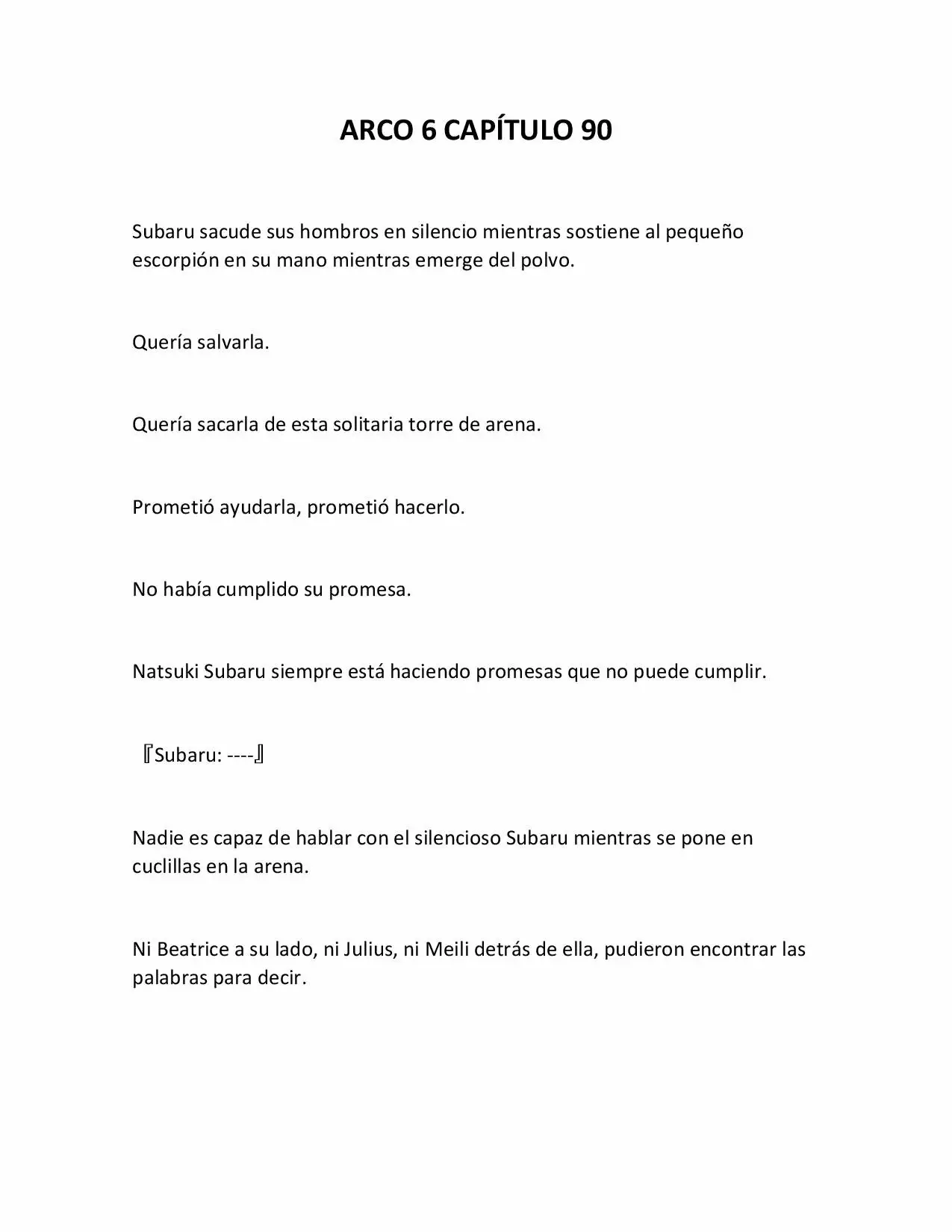 Página 1 del Manga