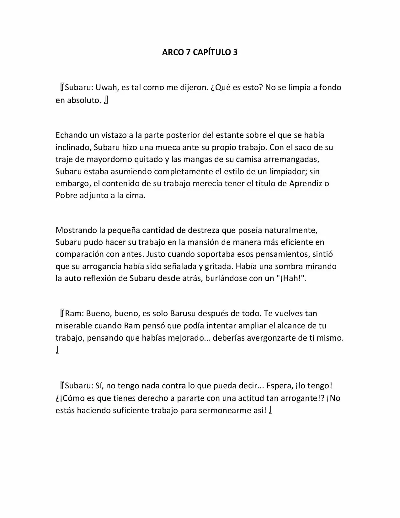 Página 1 del Manga