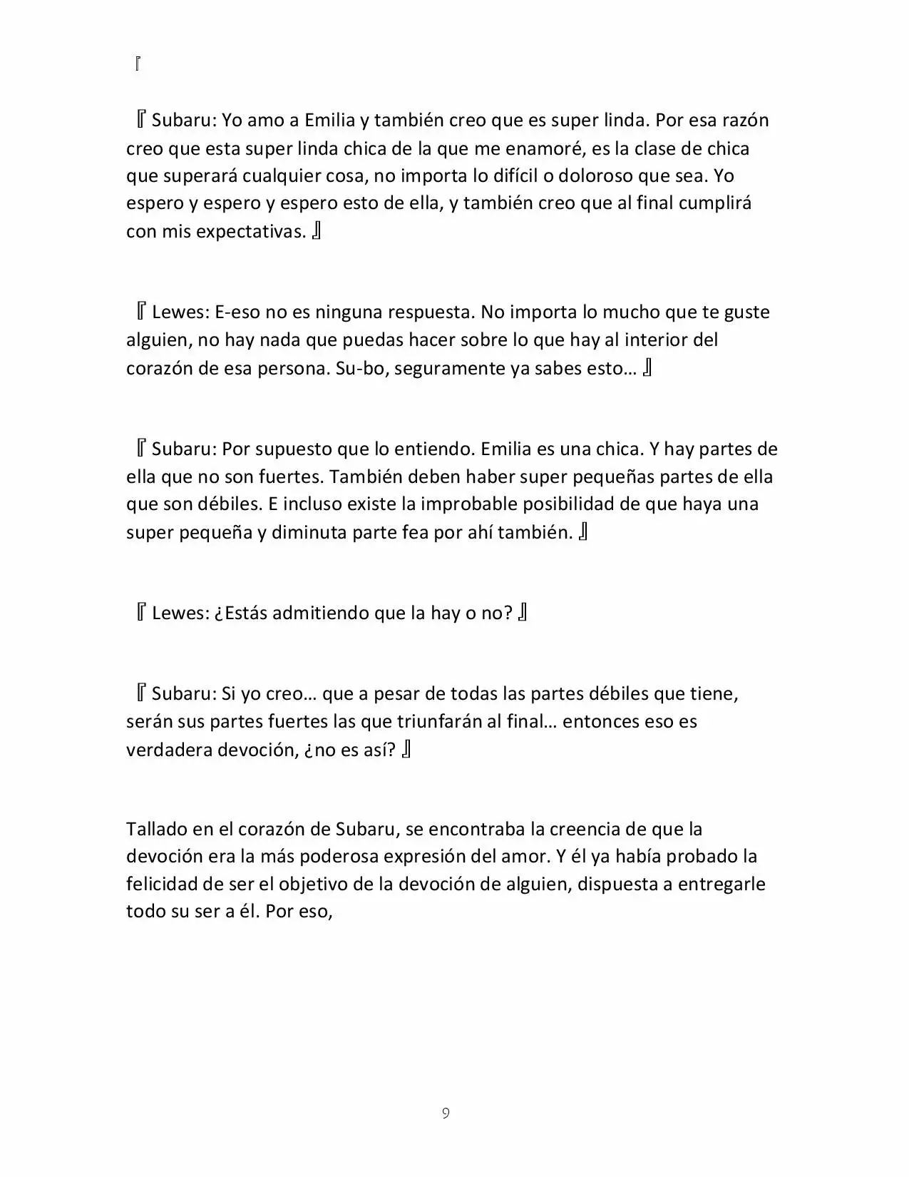 Página 9 del Manga