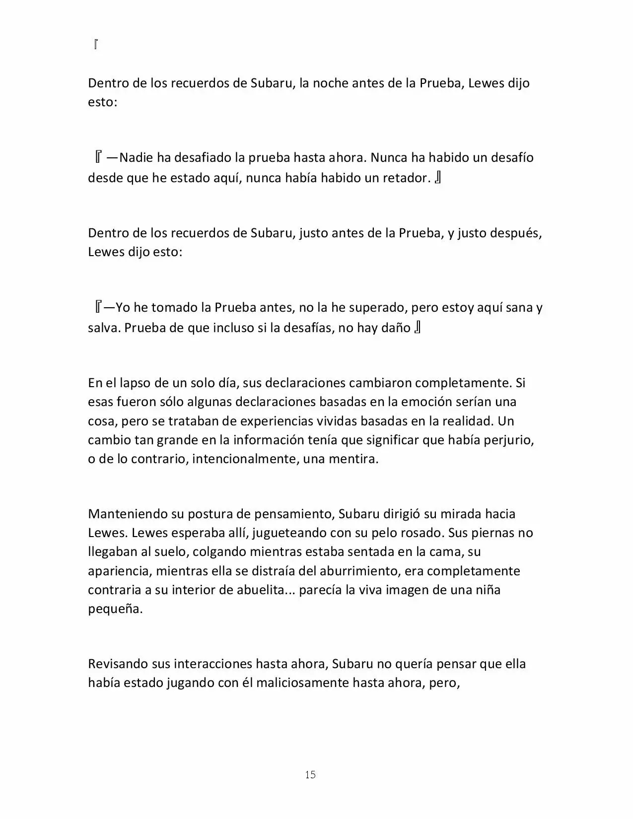 Página 15 del Manga