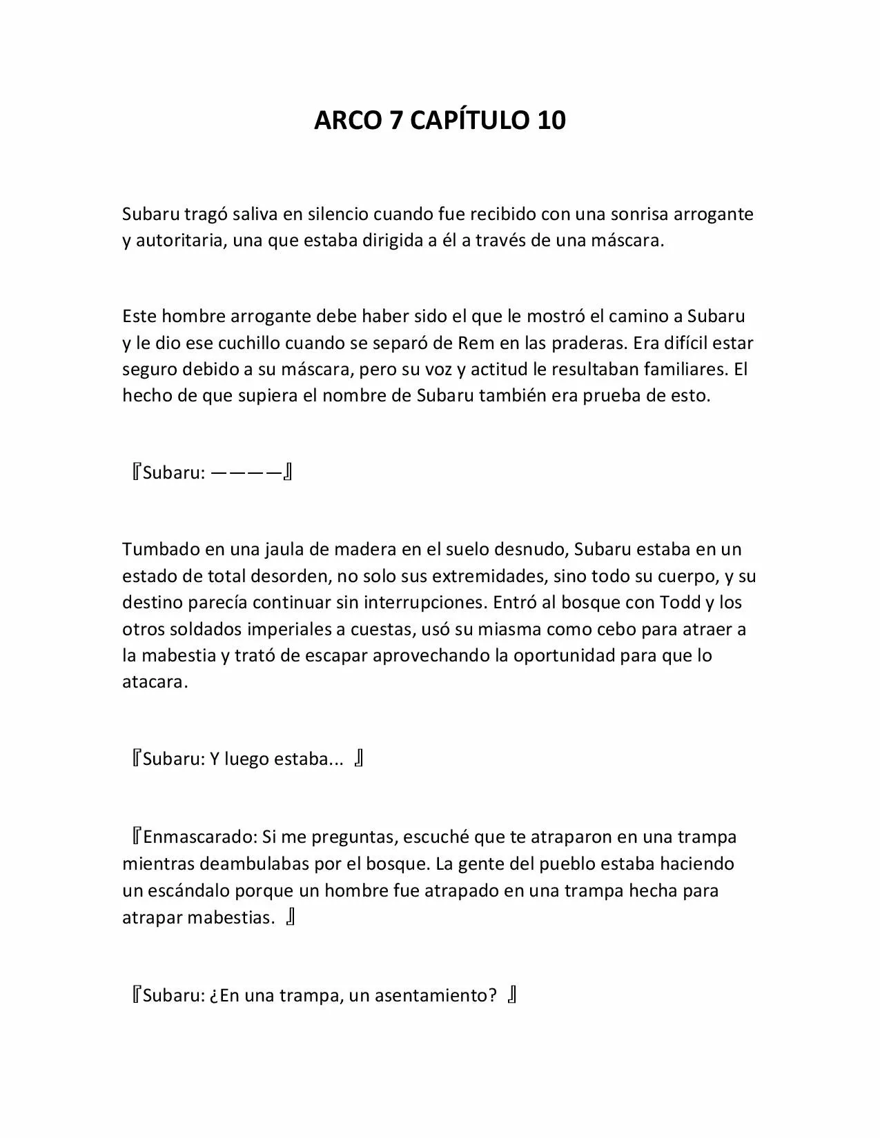 Página 1 del Manga