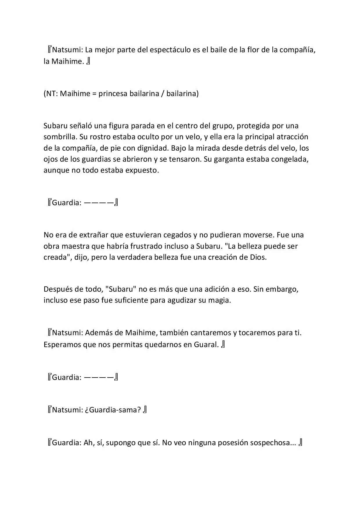 Página 20 del Manga
