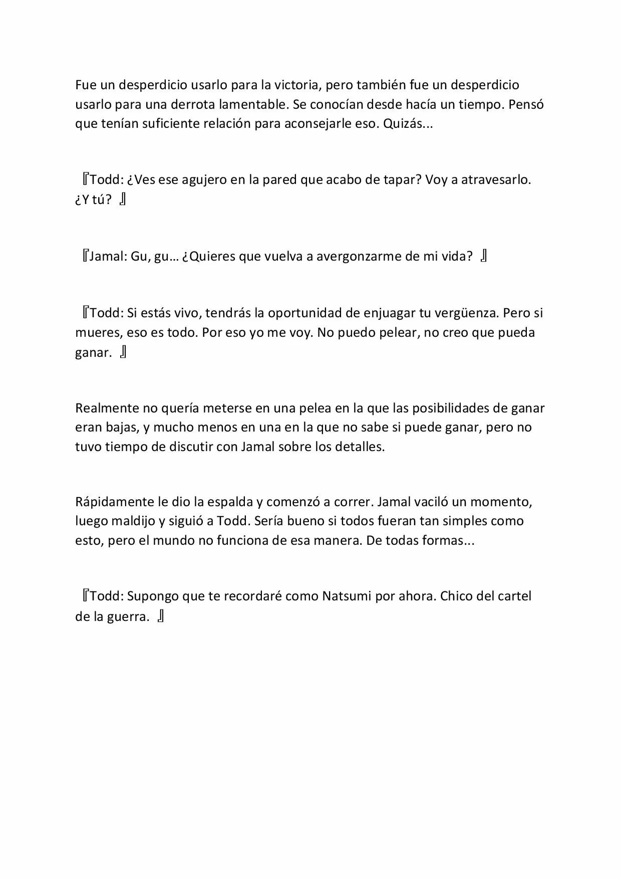 Página 23 del Manga