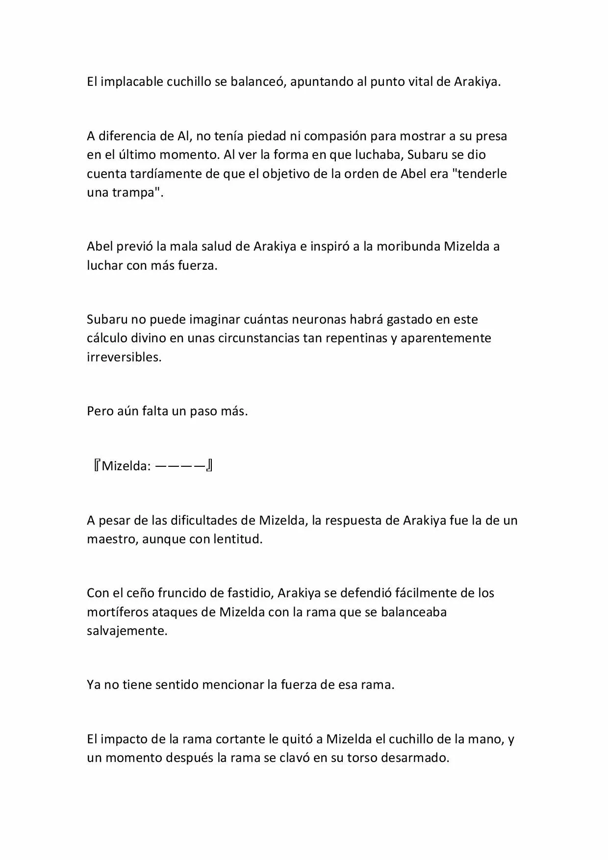Página 22 del Manga