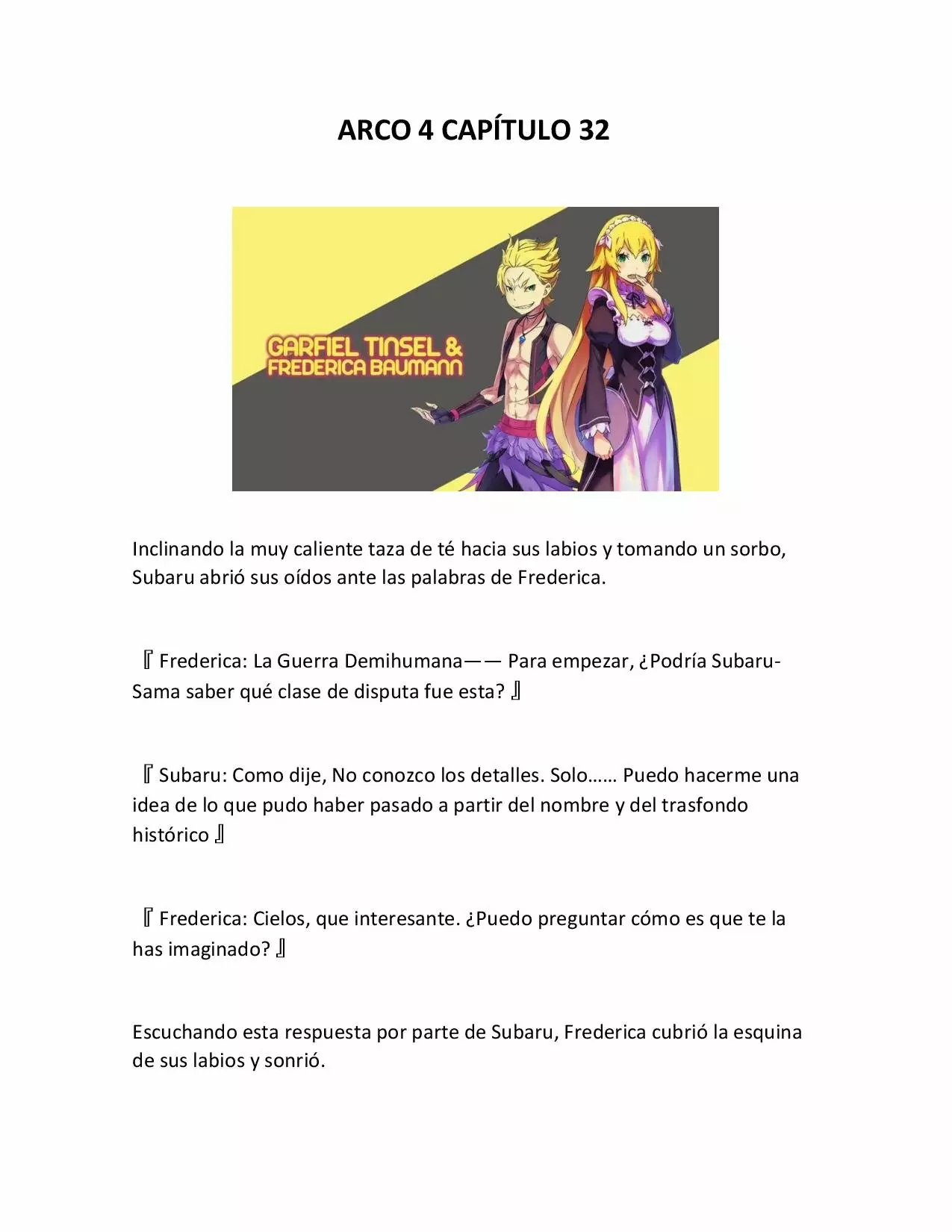 Página 1 del Manga