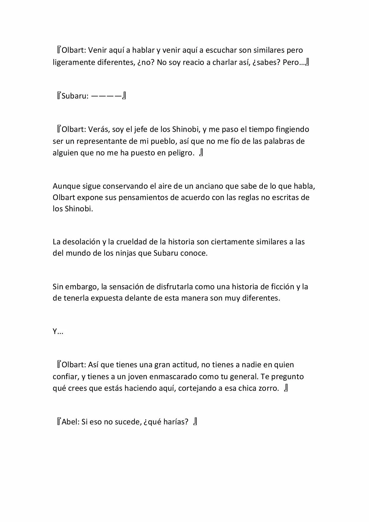 Página 22 del Manga