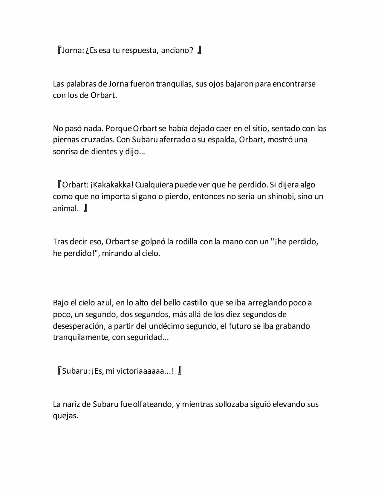 Página 54 del Manga