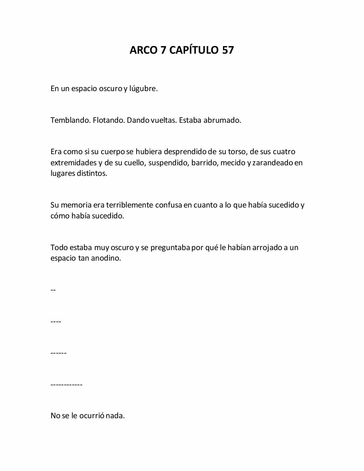 Página 1 del Manga