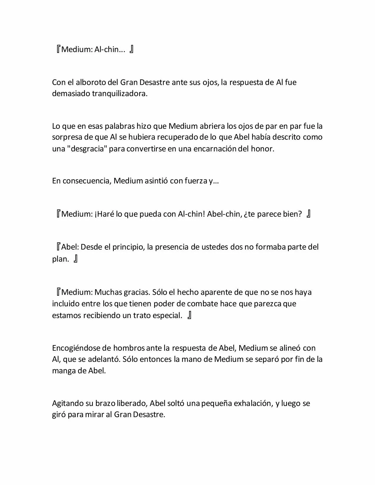 Página 20 del Manga