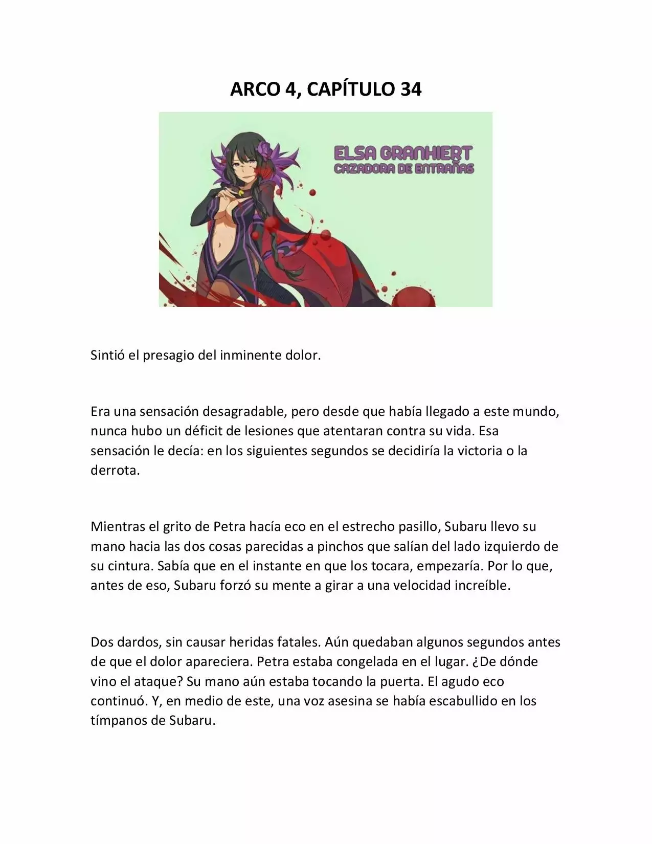 Página 1 del Manga