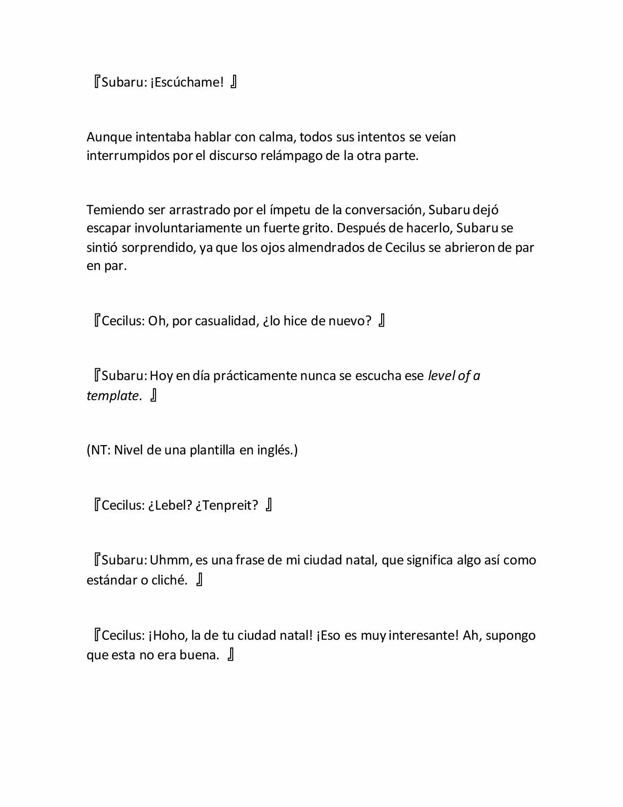 Página 15 del Manga