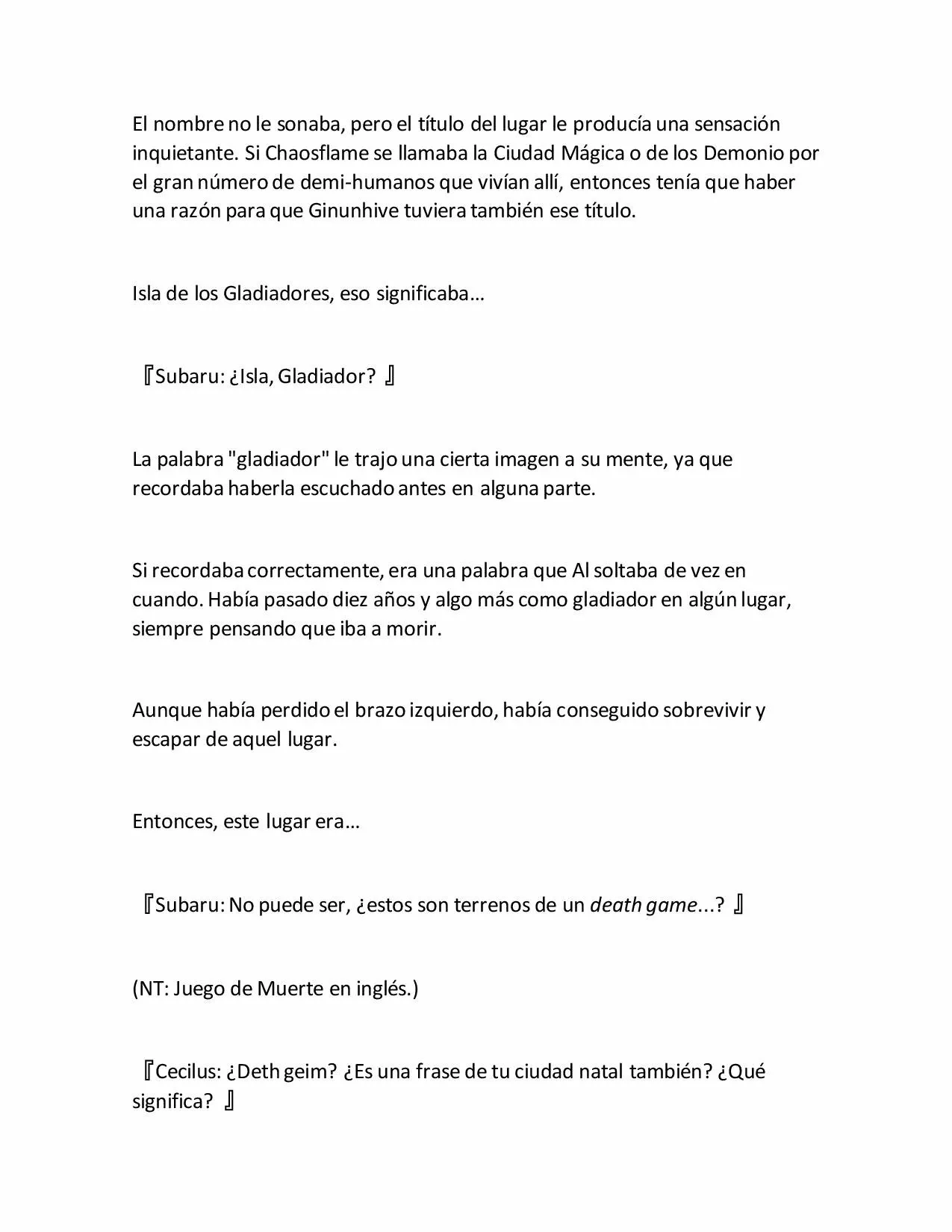 Página 23 del Manga
