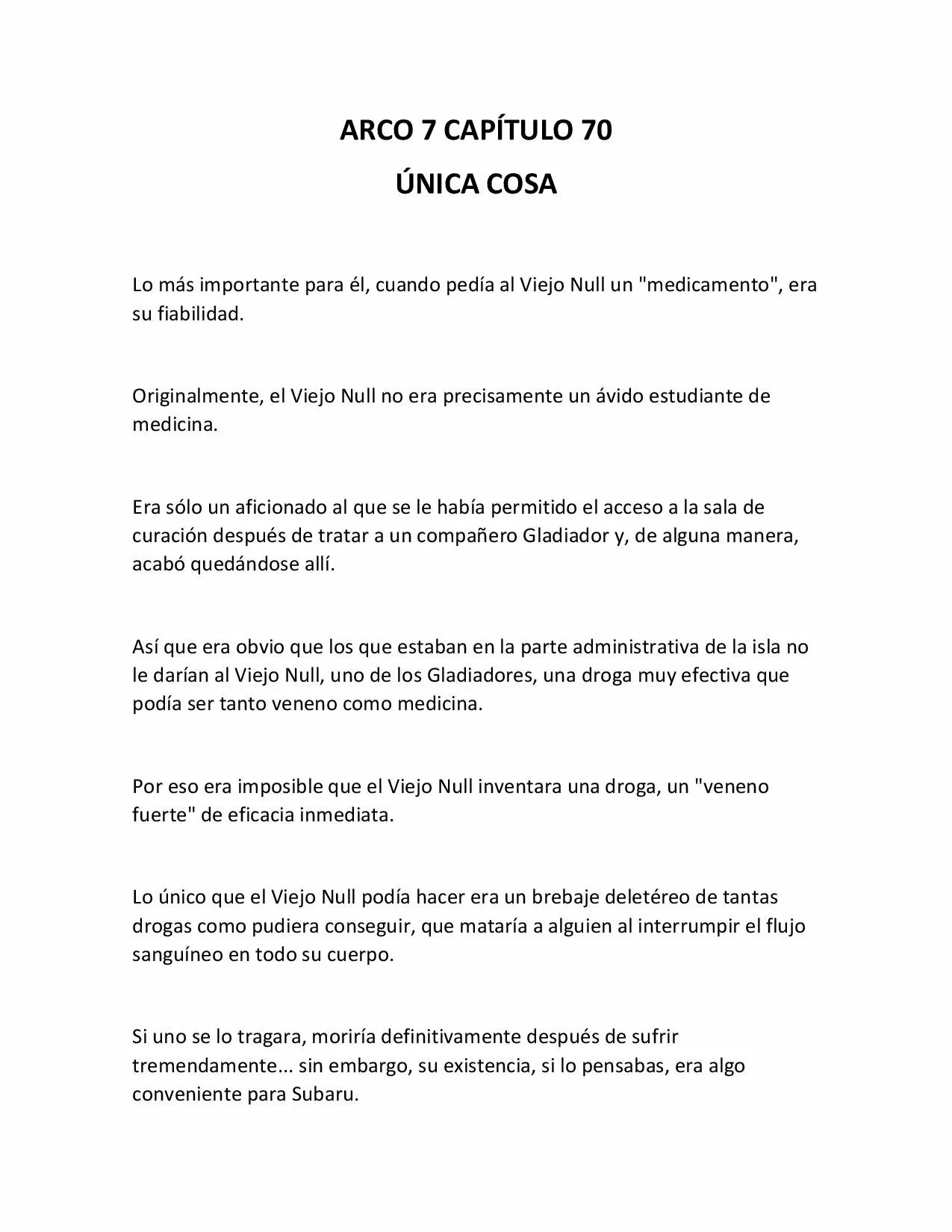 Página 1 del Manga