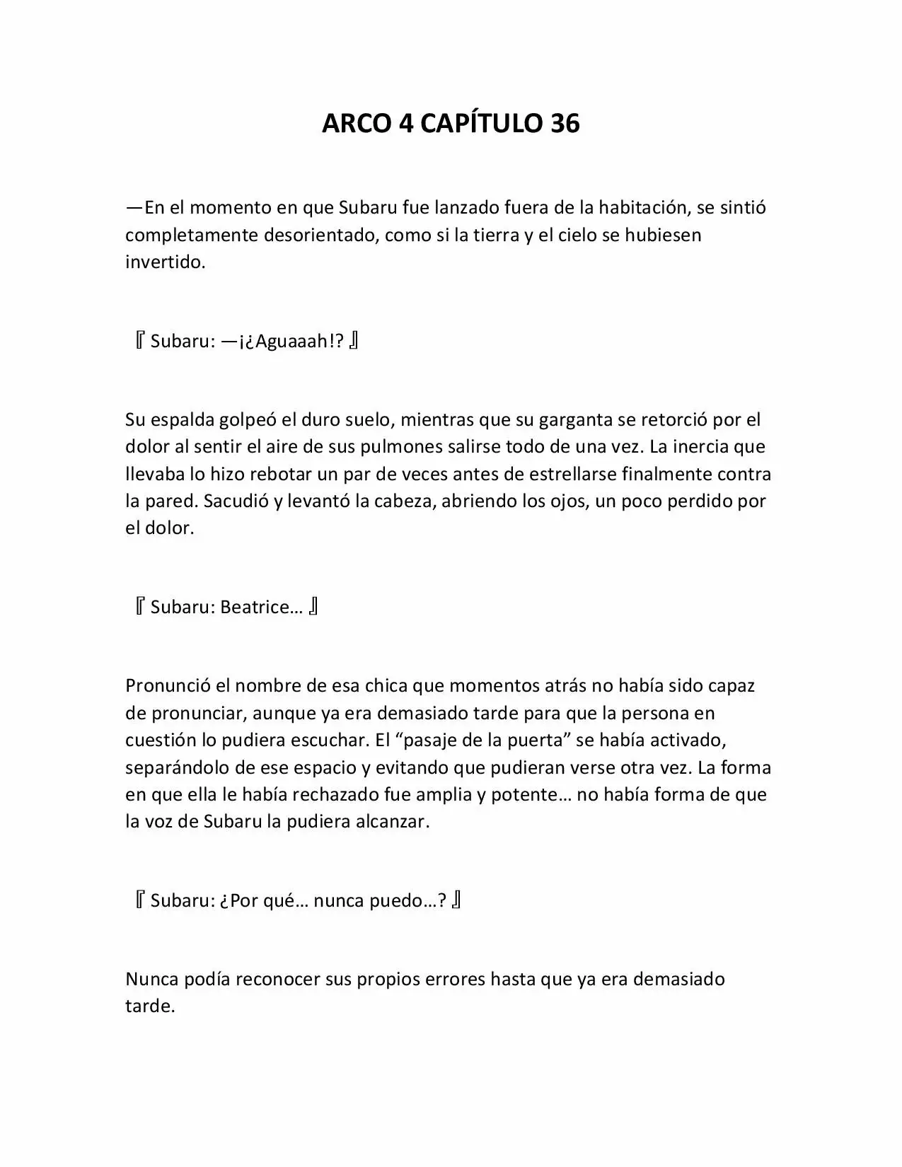 Página 1 del Manga