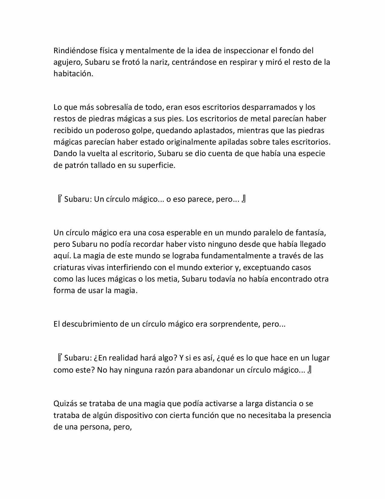 Página 8 del Manga