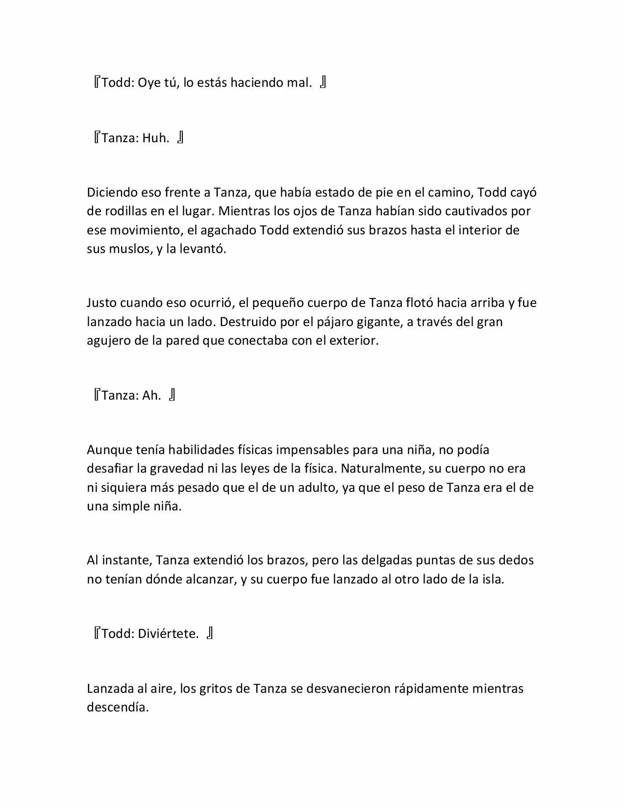 Página 20 del Manga
