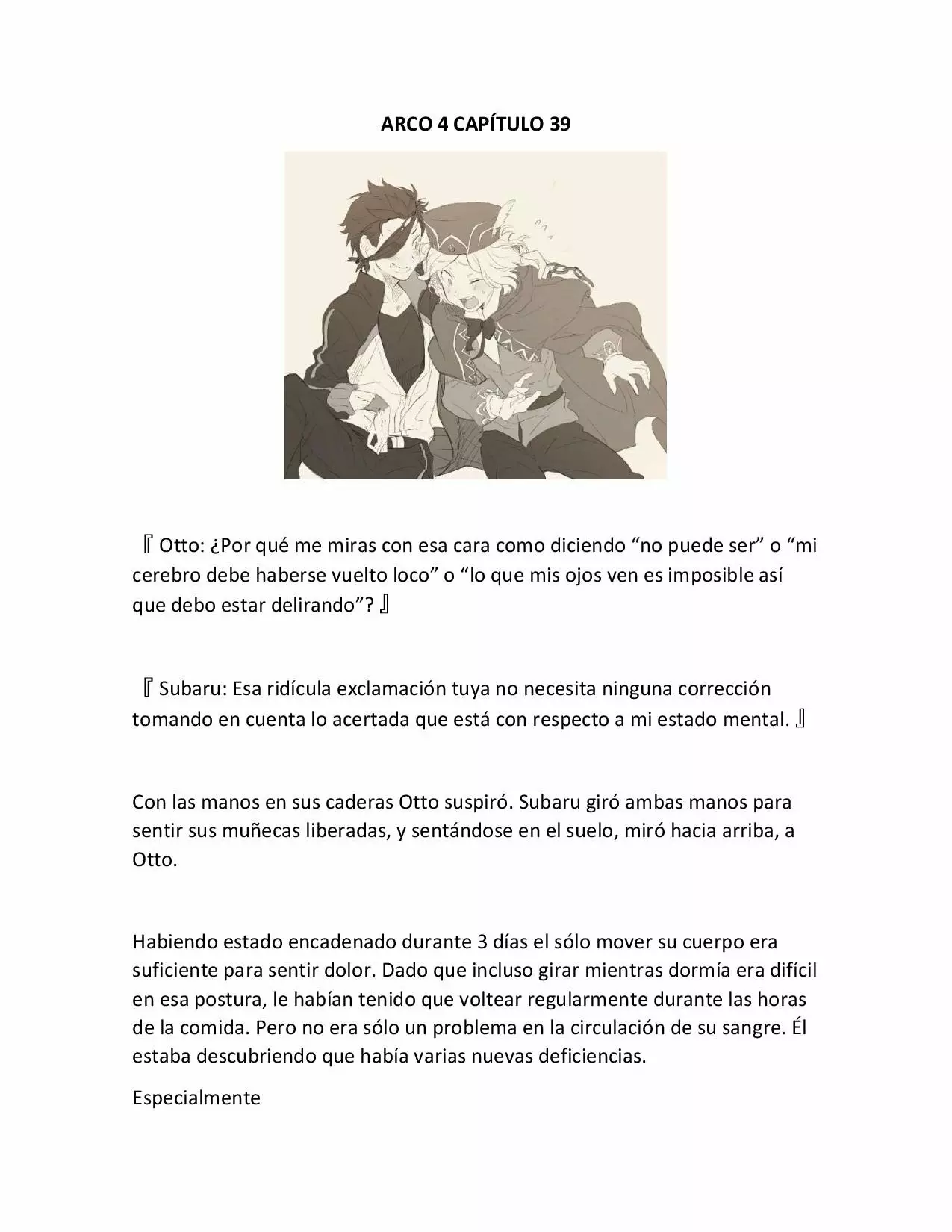 Página 1 del Manga