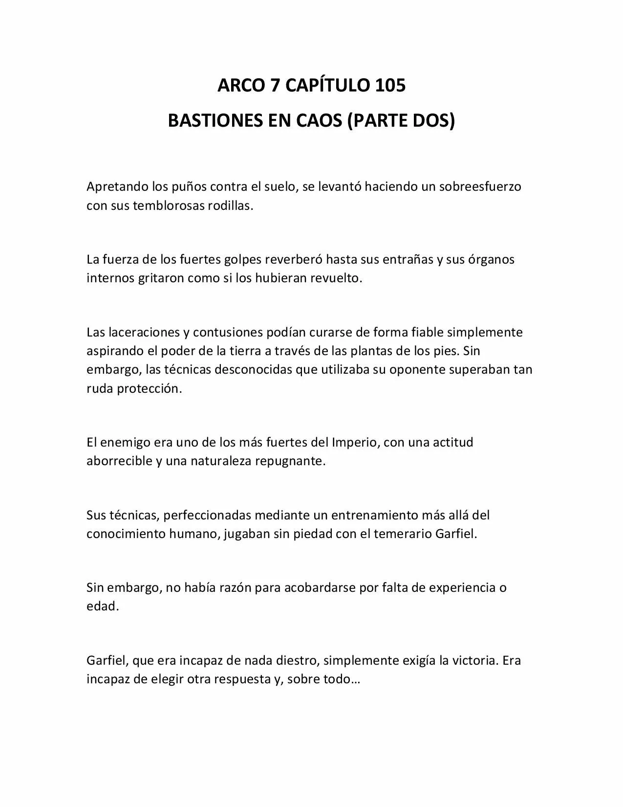 Página 1 del Manga
