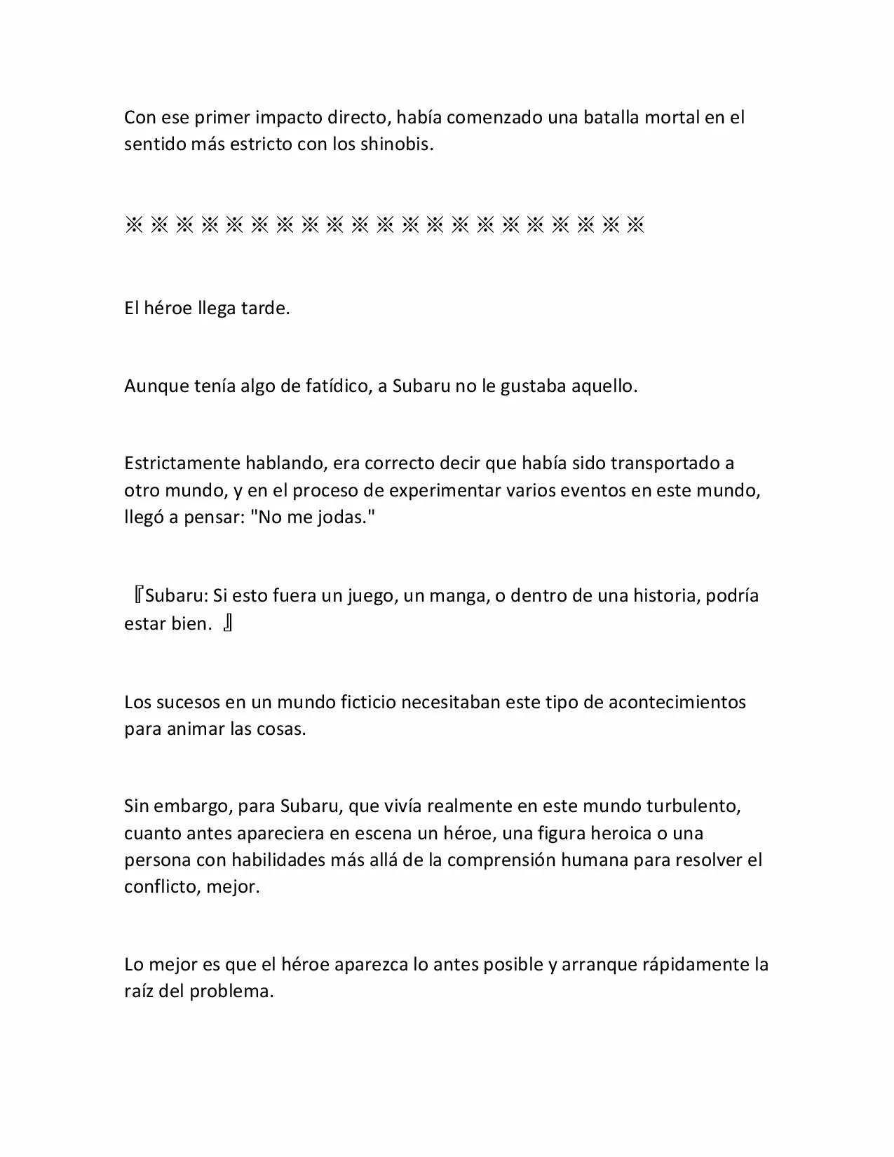 Página 15 del Manga