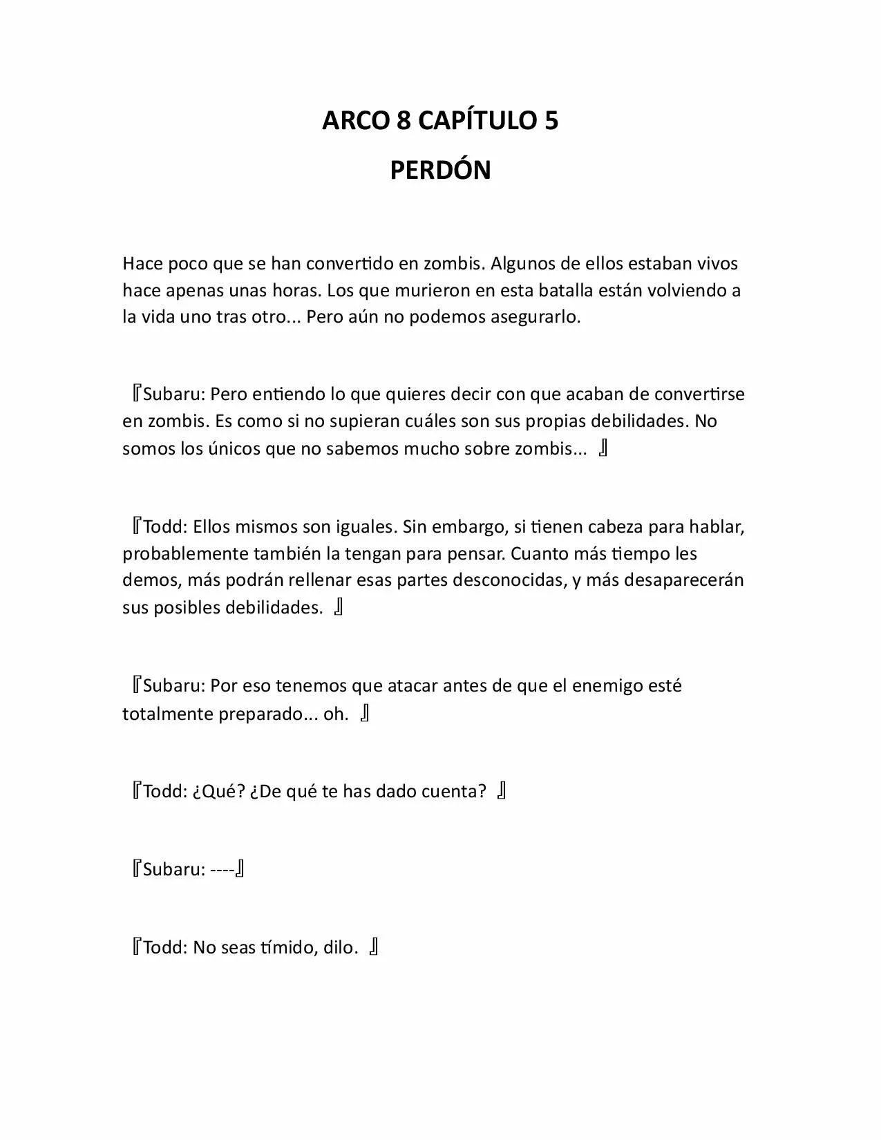 Página 1 del Manga