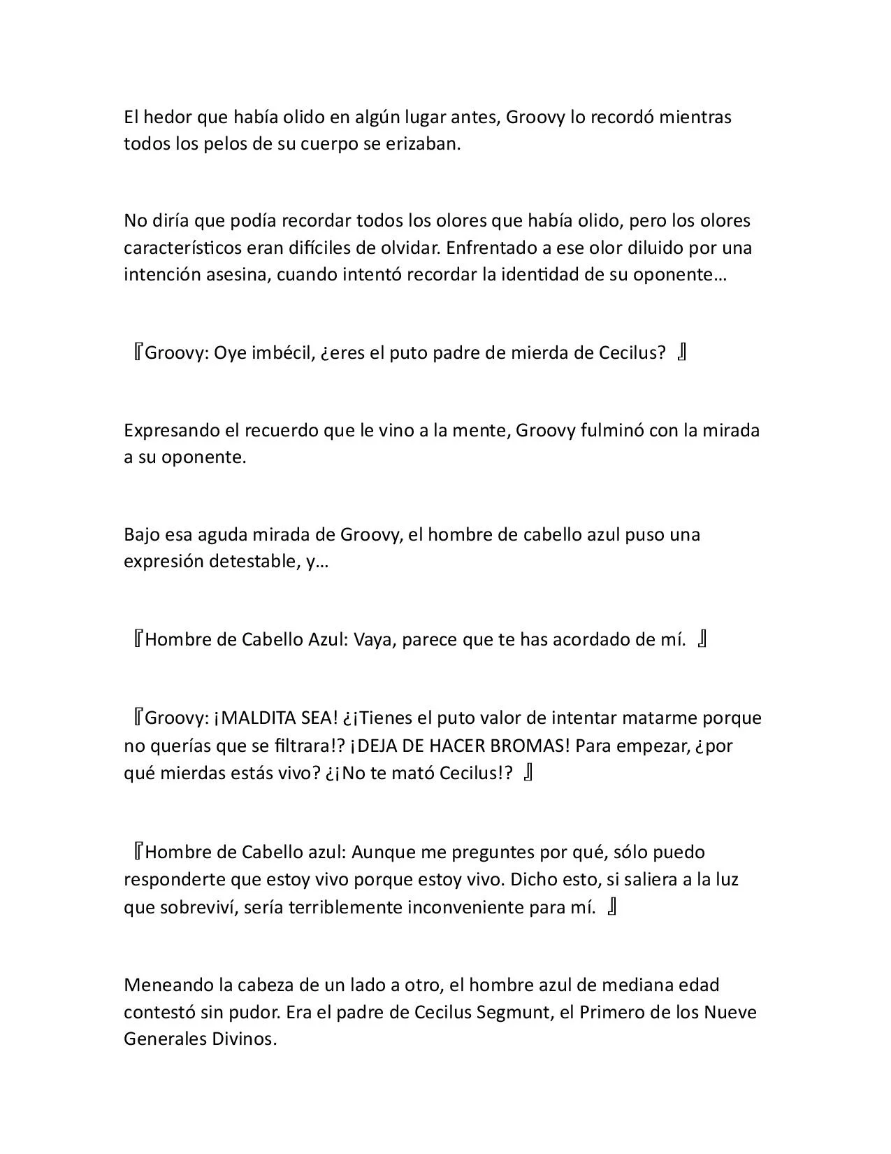 Página 6 del Manga