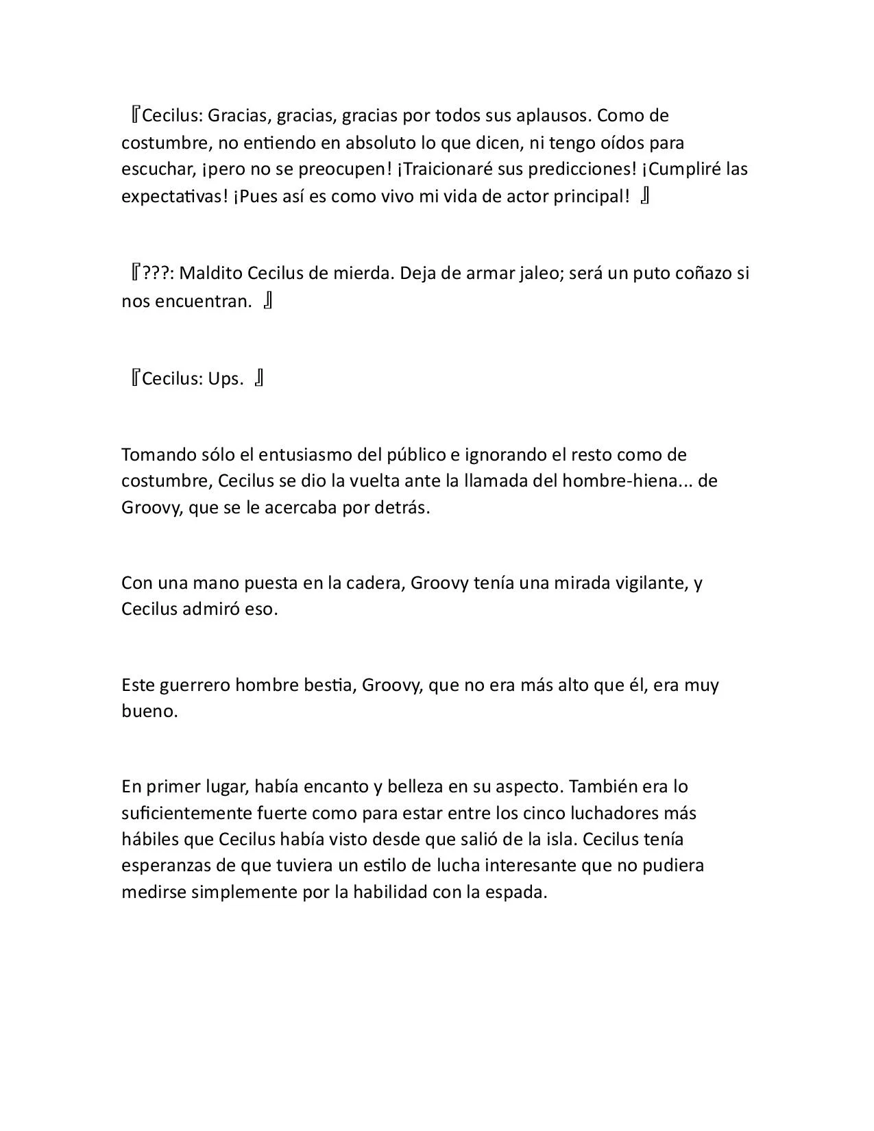 Página 6 del Manga