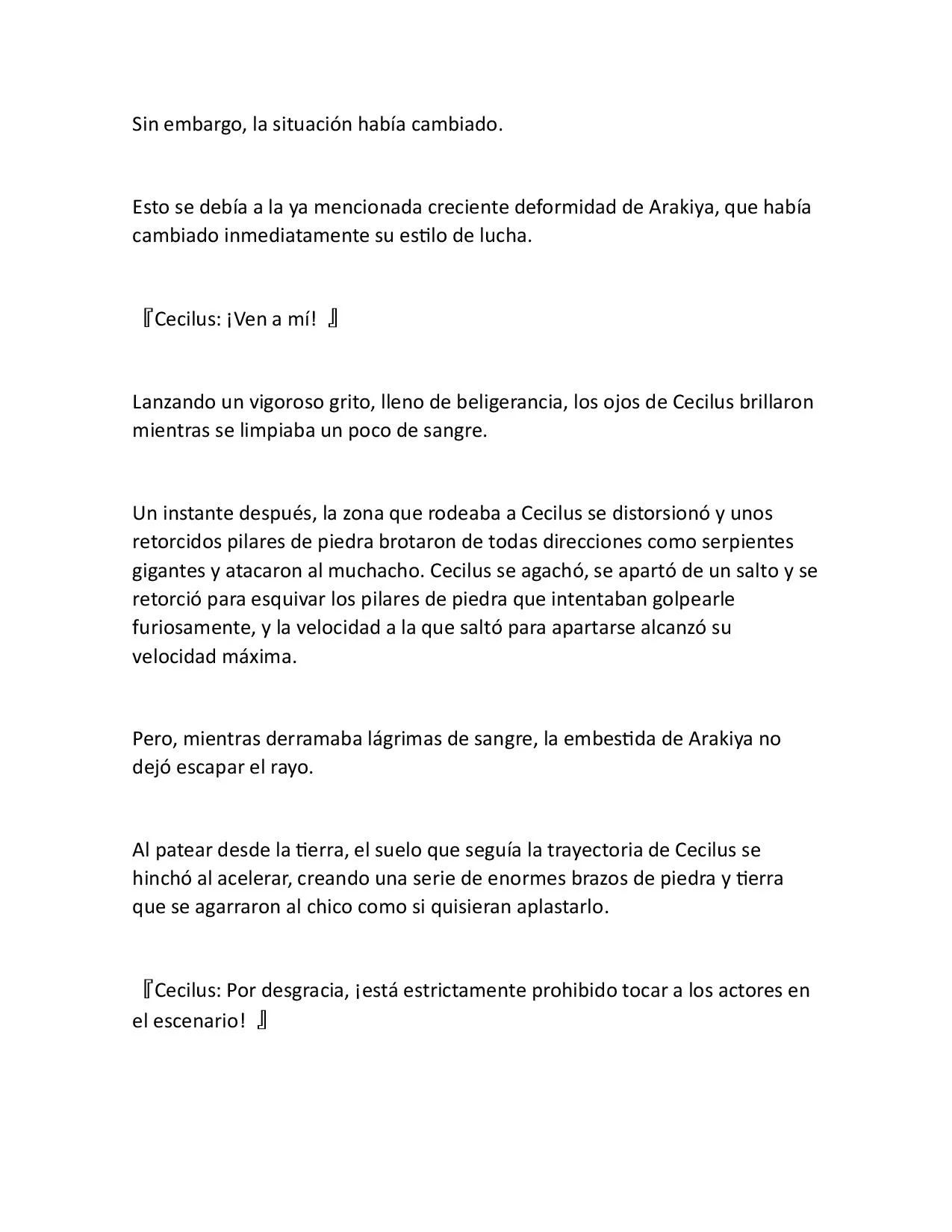 Página 15 del Manga