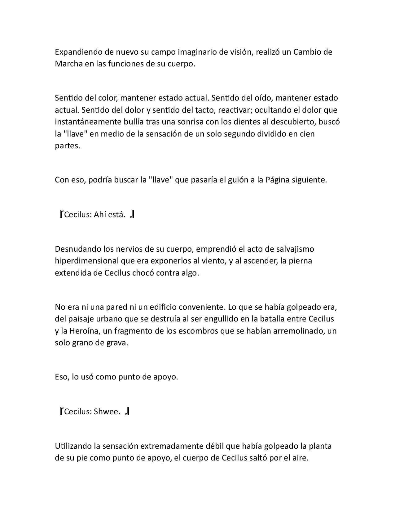 Página 19 del Manga
