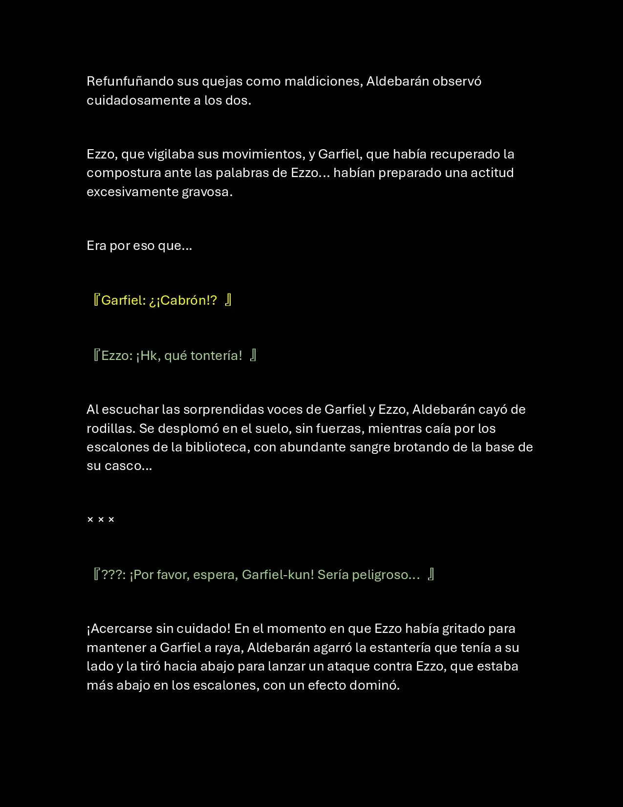 Página 23 del Manga