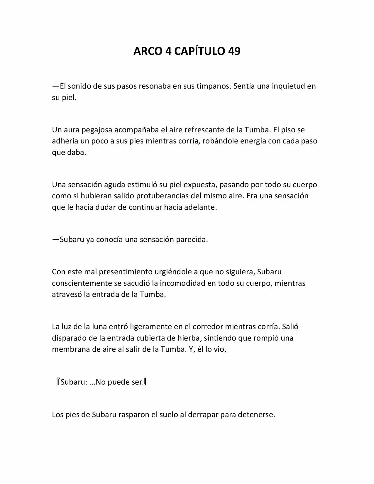 Página 1 del Manga