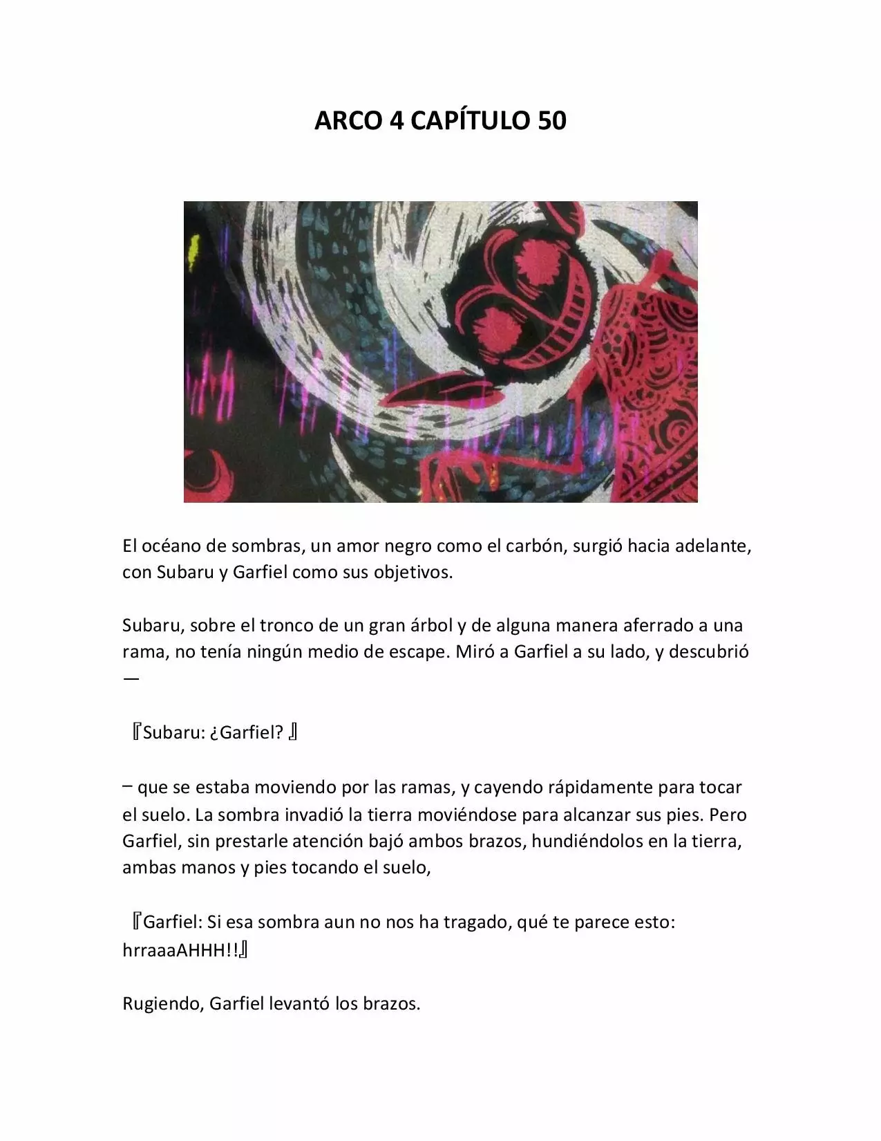 Página 1 del Manga