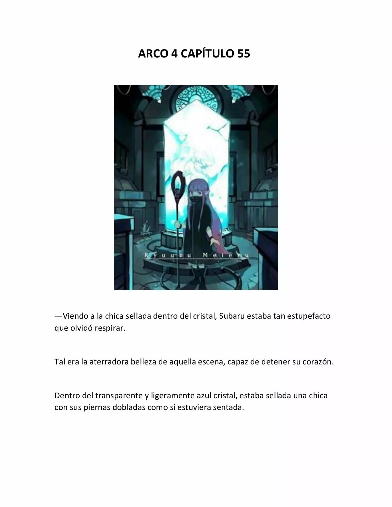 Página 1 del Manga