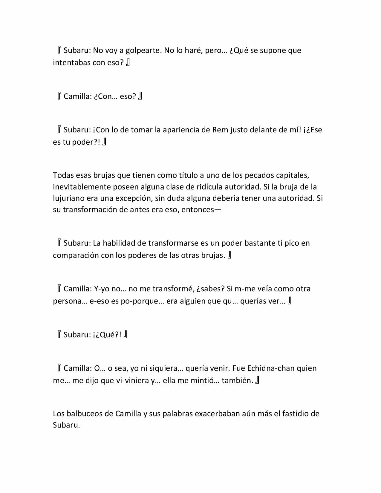 Página 20 del Manga