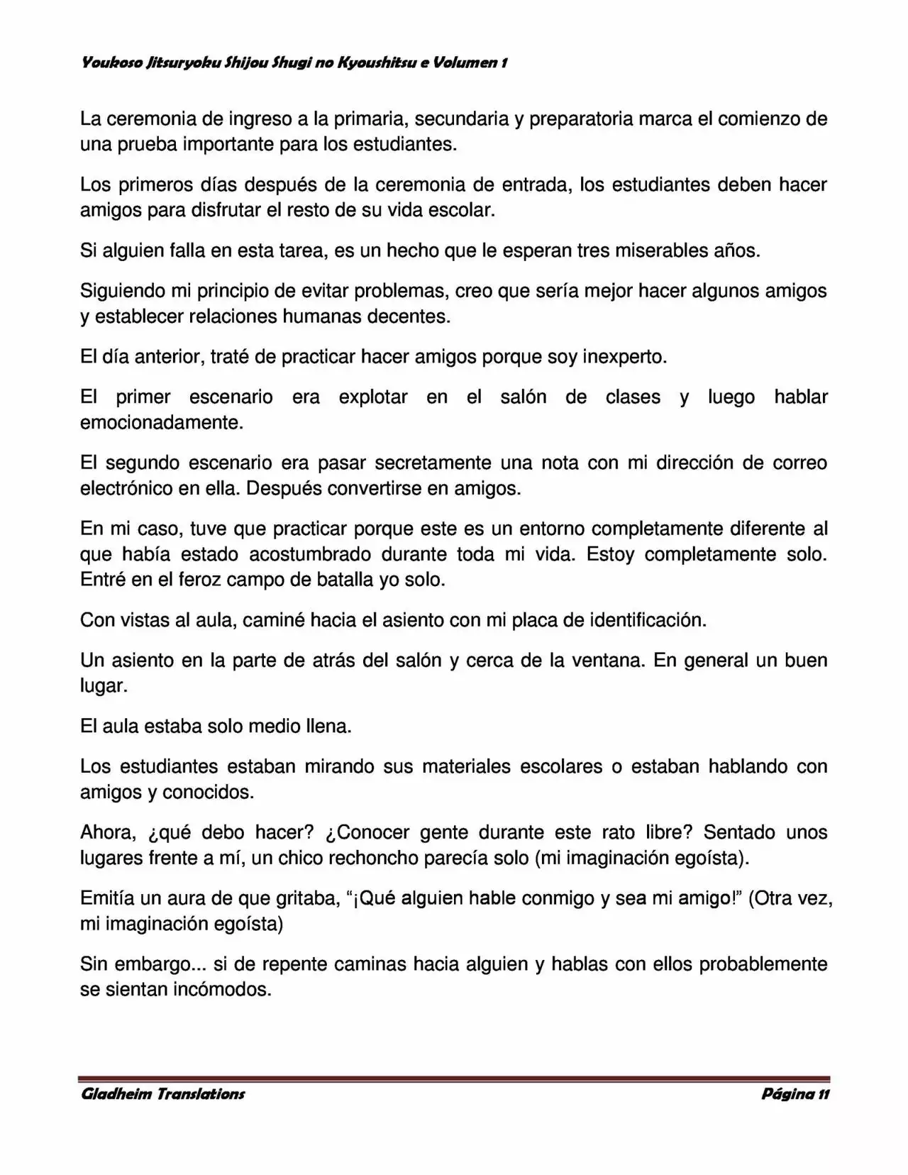 Página 11 del Manga